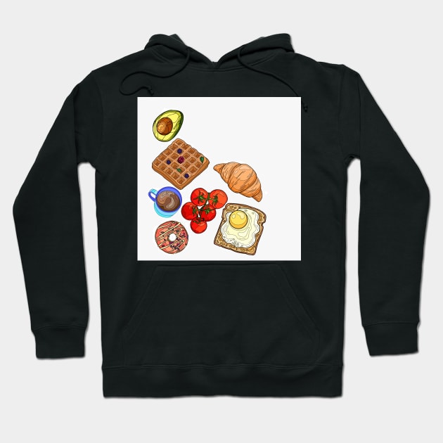 Breakfast Hoodie by AmandaGJ9t3